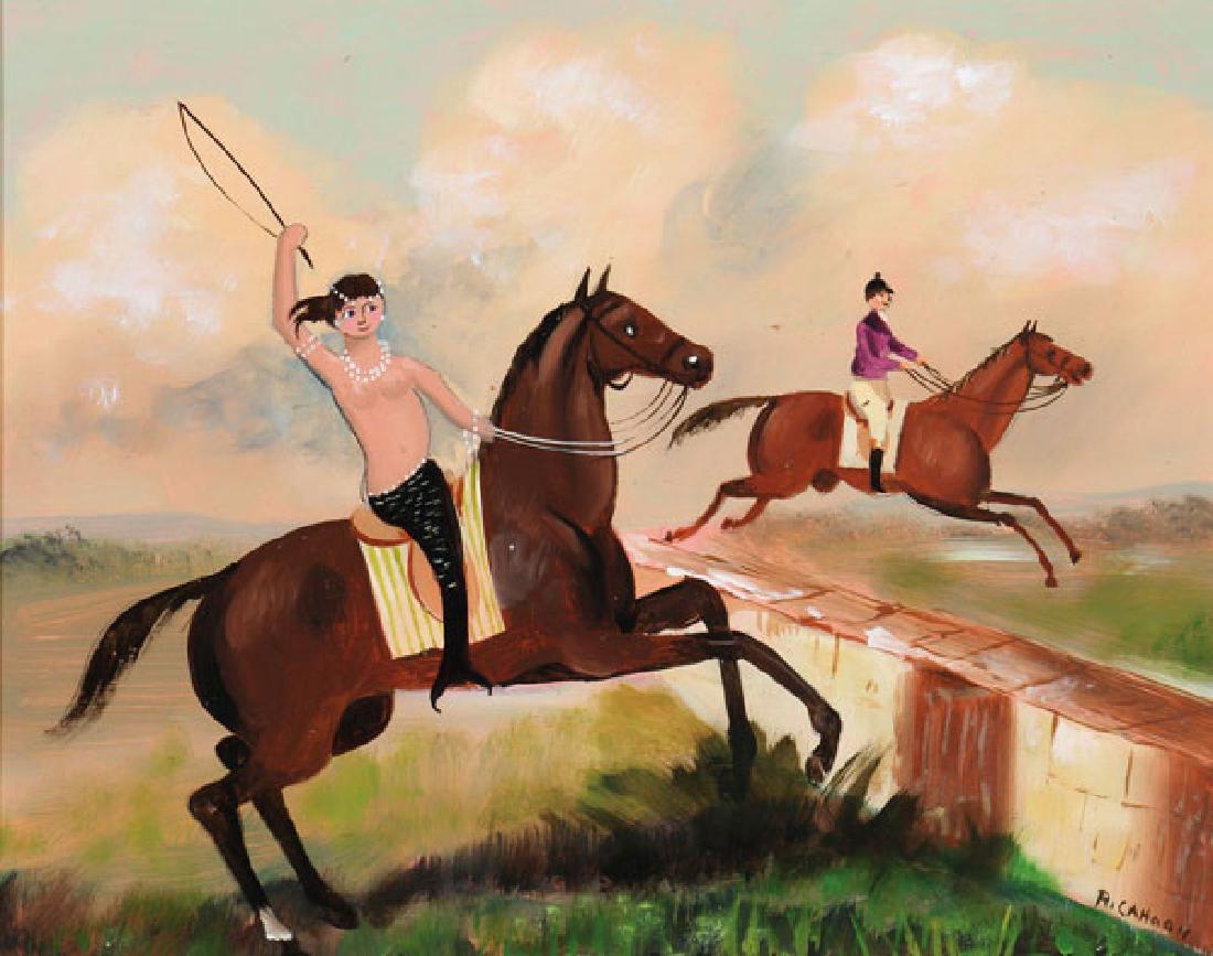 RALPH CAHOON  MERMAID PAINTING W GREAT  PROVENANCE (1 of 5)