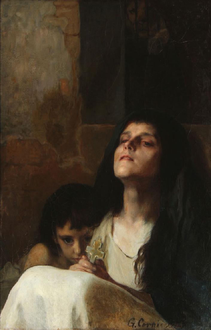 VERY FINE 19TH CENTURY SIGNED OIL PAINTING (1 of 5)