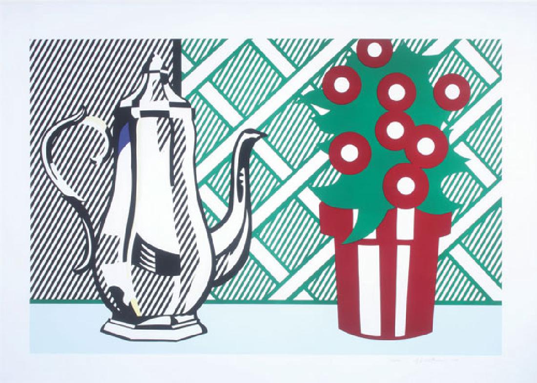 ORIGINAL ROY LICHTENSTEIN SIGNED LITHOGRAPH 1974 (1 of 4)