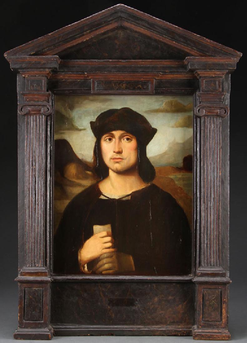 ITALIAN OLD MASTER PAINTING IN TABERNACLE FRAME (1 of 4)