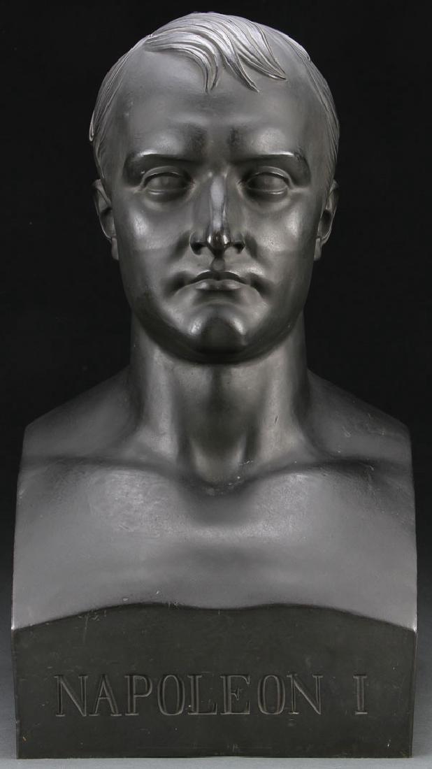 FRENCH BRONZE BUST OF NAPOLEON, BARRE (1 of 5)