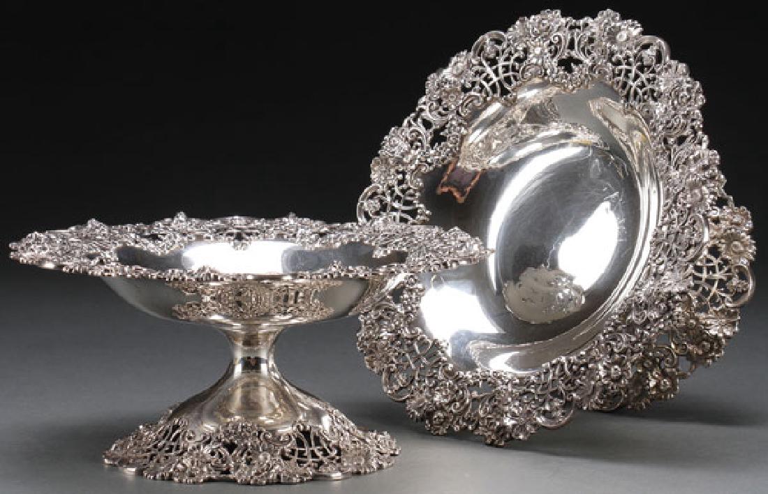 PR OF GRAFF, WASHBORNE & DUNN SILVER COMPOTES (1 of 5)
