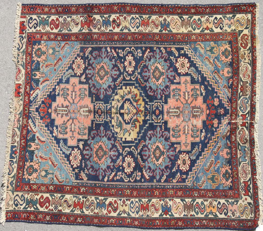 FOUR TURKISH/KURDISH HAND WOVEN ORIENTAL RUGS (1 of 4)