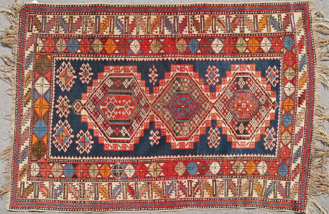 CAUCASIAN SOUMAK HAND WOVEN ORIENTAL RUG (1 of 1)