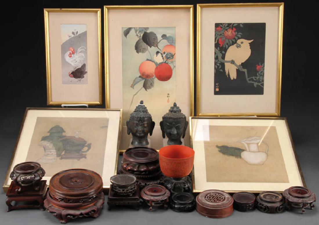 A LARGE GROUP OF ORIENTAL DECORATIVE ARTS (1 of 1)