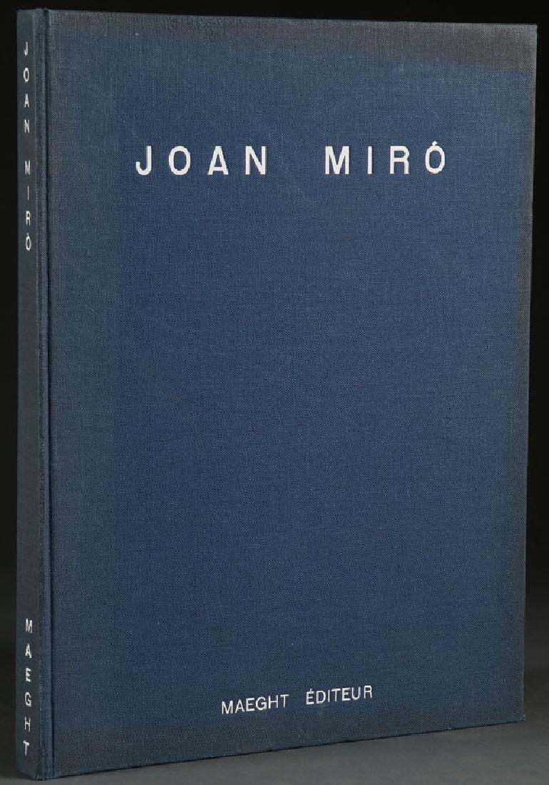 DERRIERE LE MIROIR:  JOAN MIRO-RENE CHAR, 1961 (1 of 10)