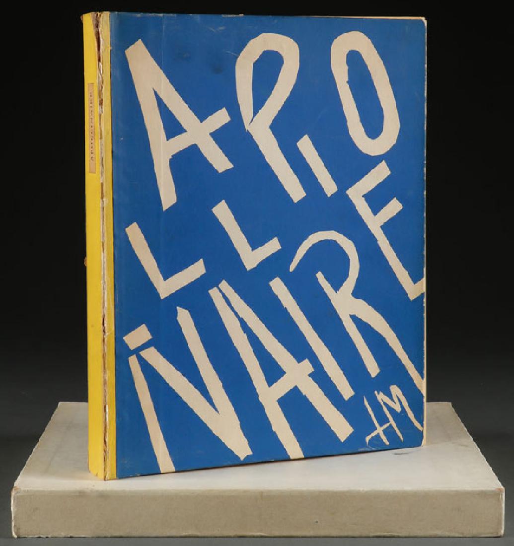 APOLLINAIRE: ANDRE ROUVEYRE-HENRI MATISSE, 1952: APOLLINAIRE: ANDRE ROUVEYRE-HENRI MATISSE, 1952. Raisons d'Etre, Paris. Limited edition number 307 of 330 copies printed on Velin d'Arches paper, 13 inches x 10 inches (33 x 25.5 cm). Frontispiece and