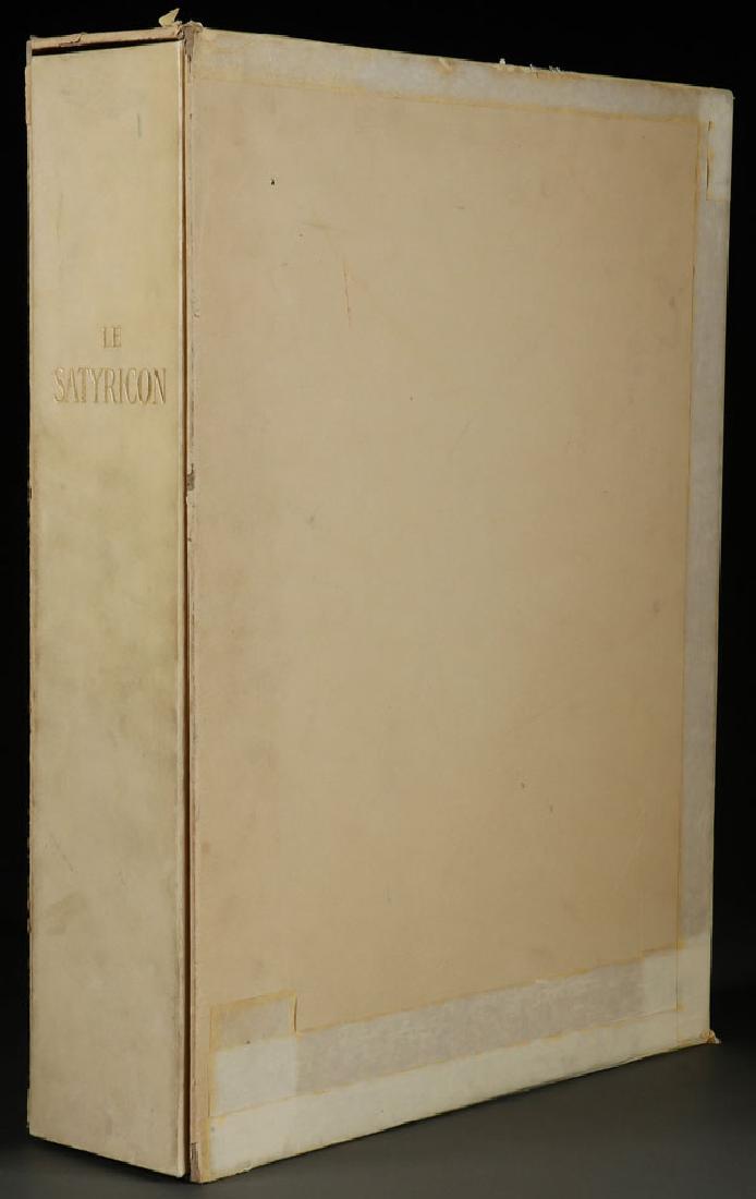 LES SATYRICON: ANDRE DERAIN-PETRONIUS ARBITER 1951: LES SATYRICON: ANDRE DERAIN-PETRONIUS ARBITER, 1951. Limited first edition number 109 of 280 copies printed on Arches grand vellum paper and one of 50 copies with 43 Malacca designs printed on Richard