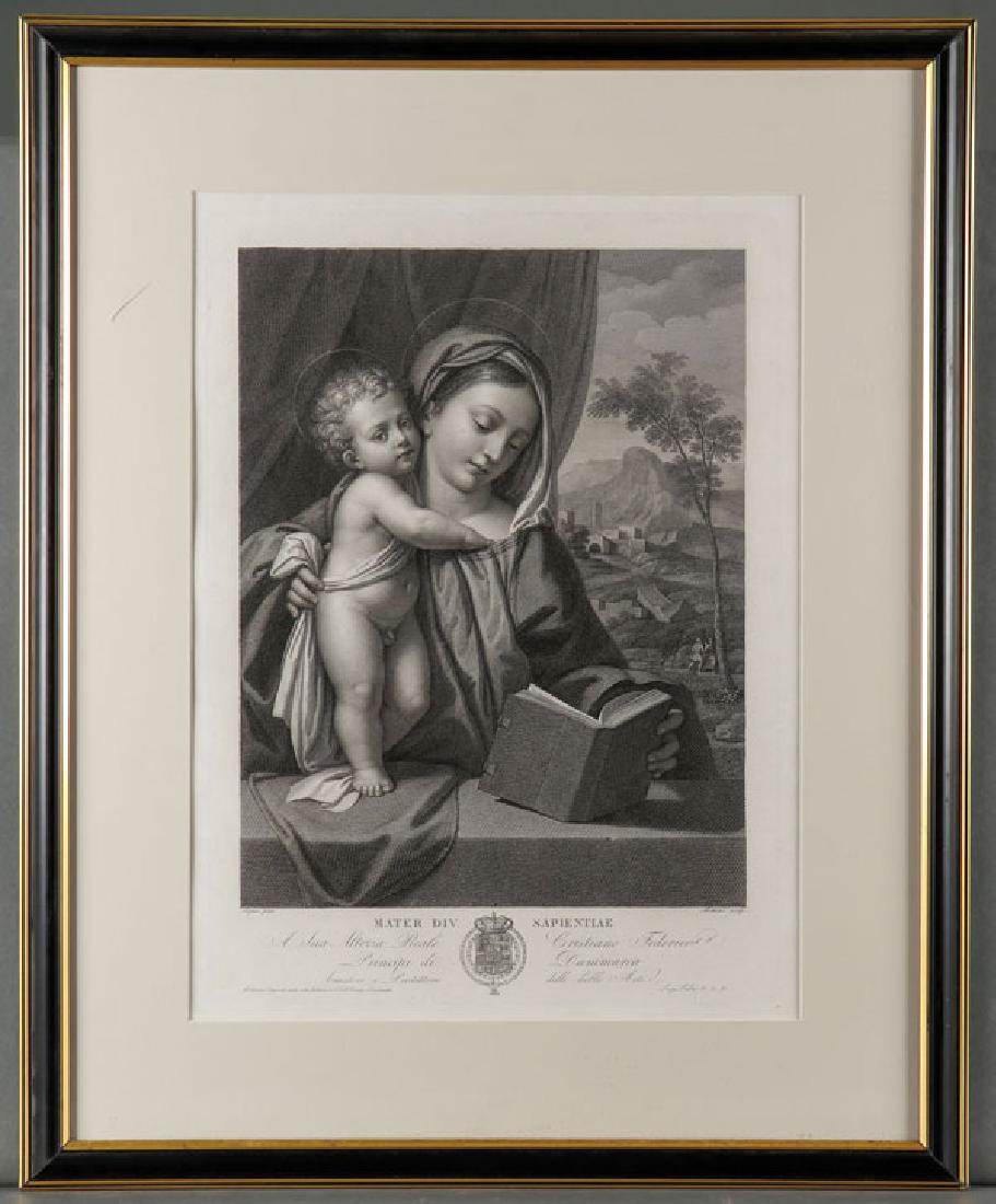 GROUP OF FIVE OLD MASTER ENGRAVINGS (1 of 5)