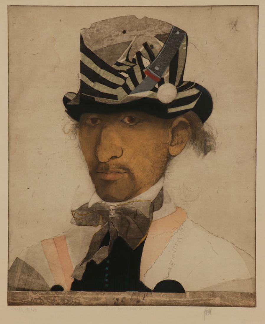 LEONARDO LASANSKY(American b. 1946) Tomas -  1970 (1 of 1)