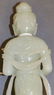 CHINESE CARVED WHITE JADE KWAN YIN, QING DYNASTY - 4