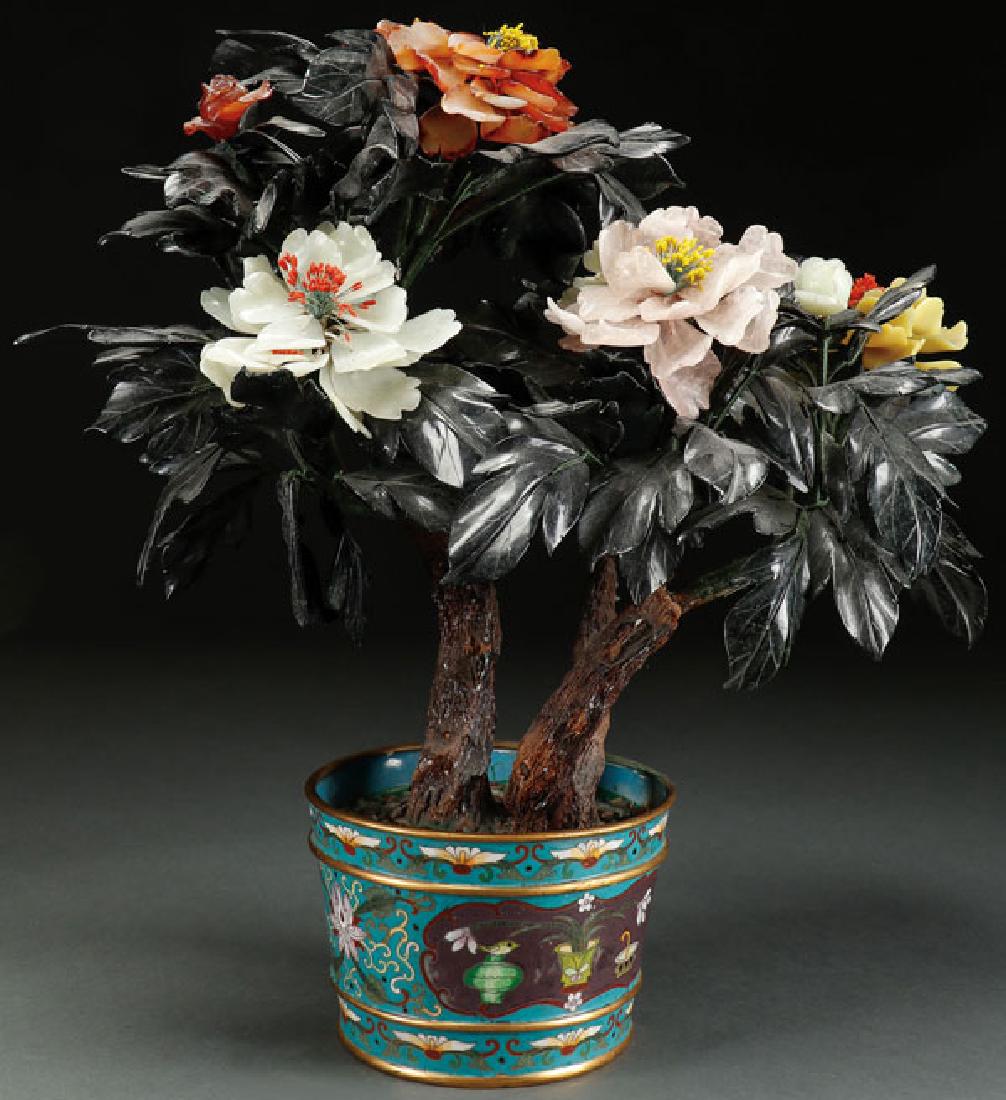 A GOOD CHINESE CLOISONNE ENAMELED BRONZE (1 of 1)