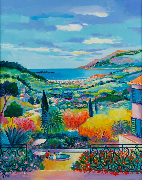 JEAN-CLAUDE PICOT OIL PAINTING (1 of 4)