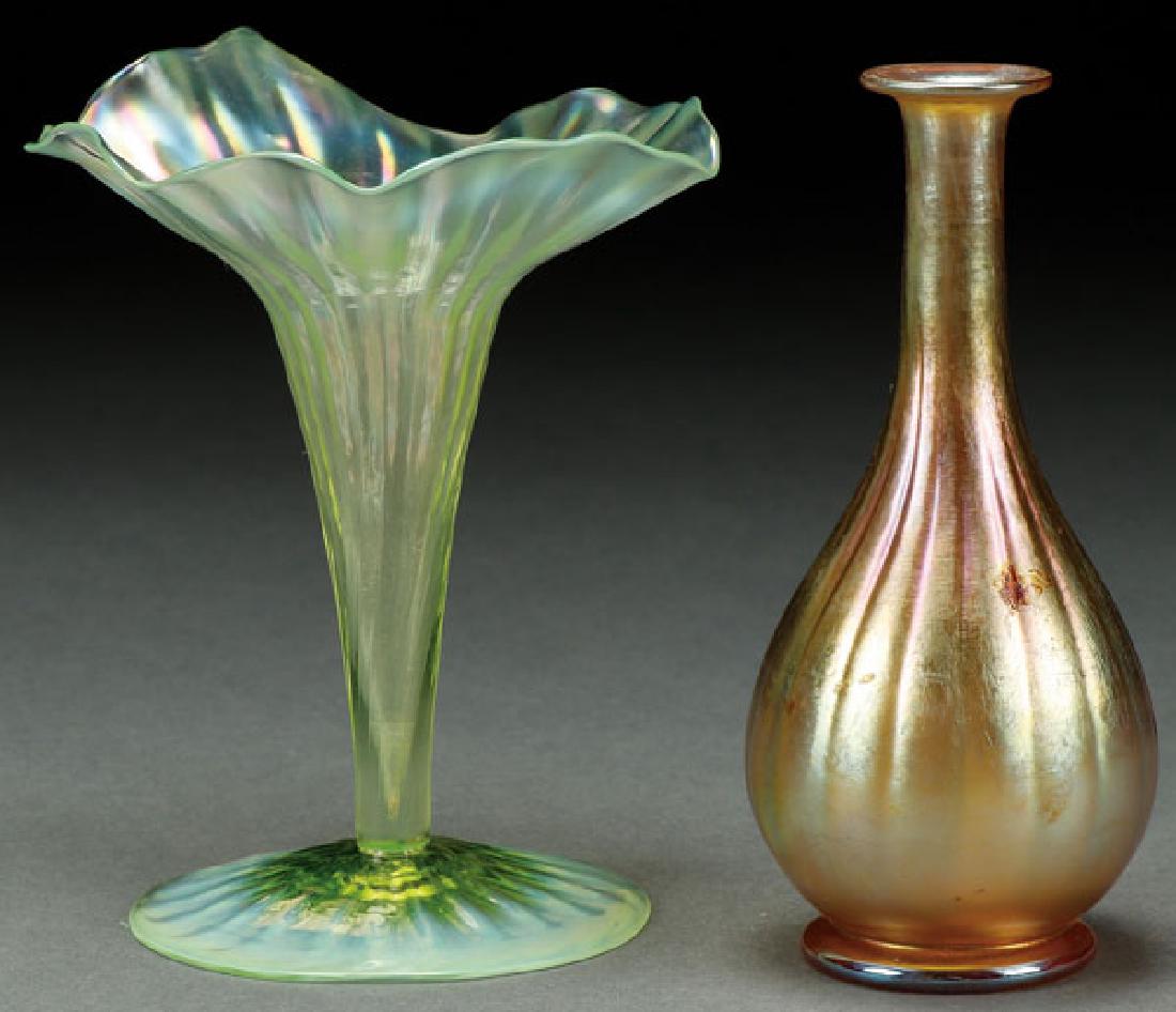 AN L. C. TIFFANY FAVRILE GLASS VASE, CIRCA 1900 (1 of 1)
