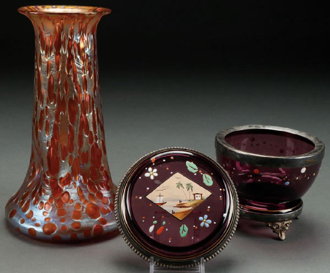 FINE LOETZ DIASPORA BOHEMIAN ART GLASS VASE & MORE (1 of 1)