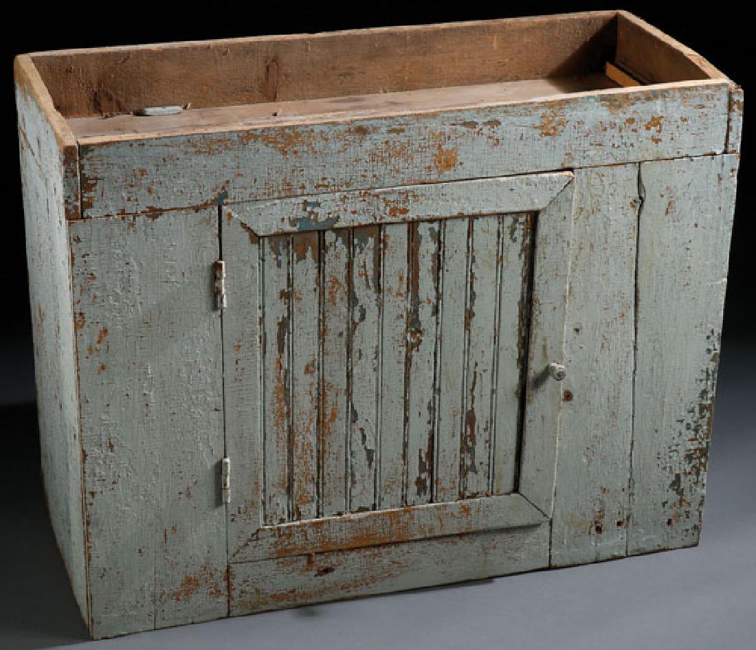A 19TH CENTURY PRIMITIVE PINE DRY SINK (1 of 1)