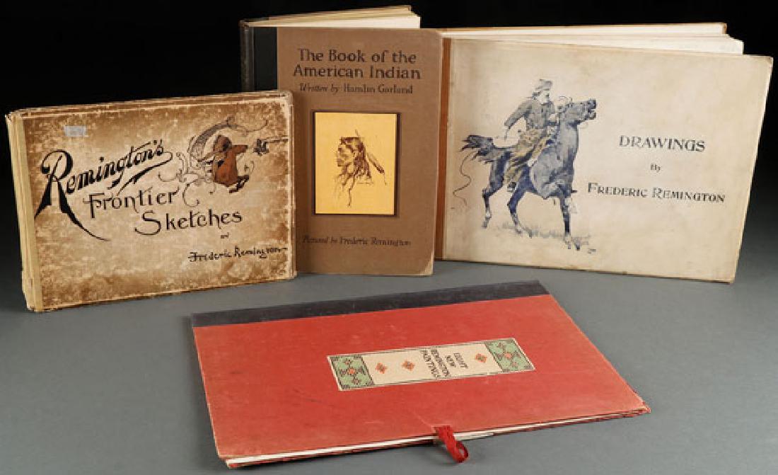 FOUR FREDERICK REMINGTON ILLUSTRATED BOOKS (1 of 1)