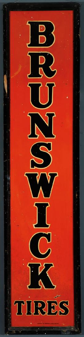 A BRUNSWICK VINTAGE TIRES SIGN (1 of 1)