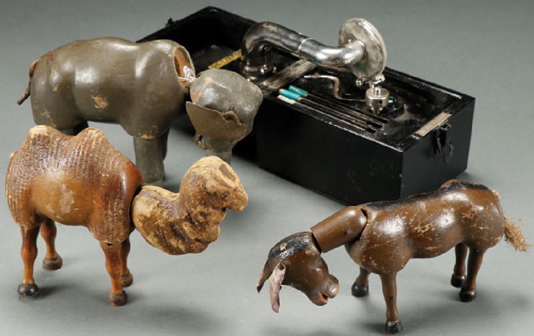 THREE SCHOENHUT CIRCUS ANIMALS (1 of 1)