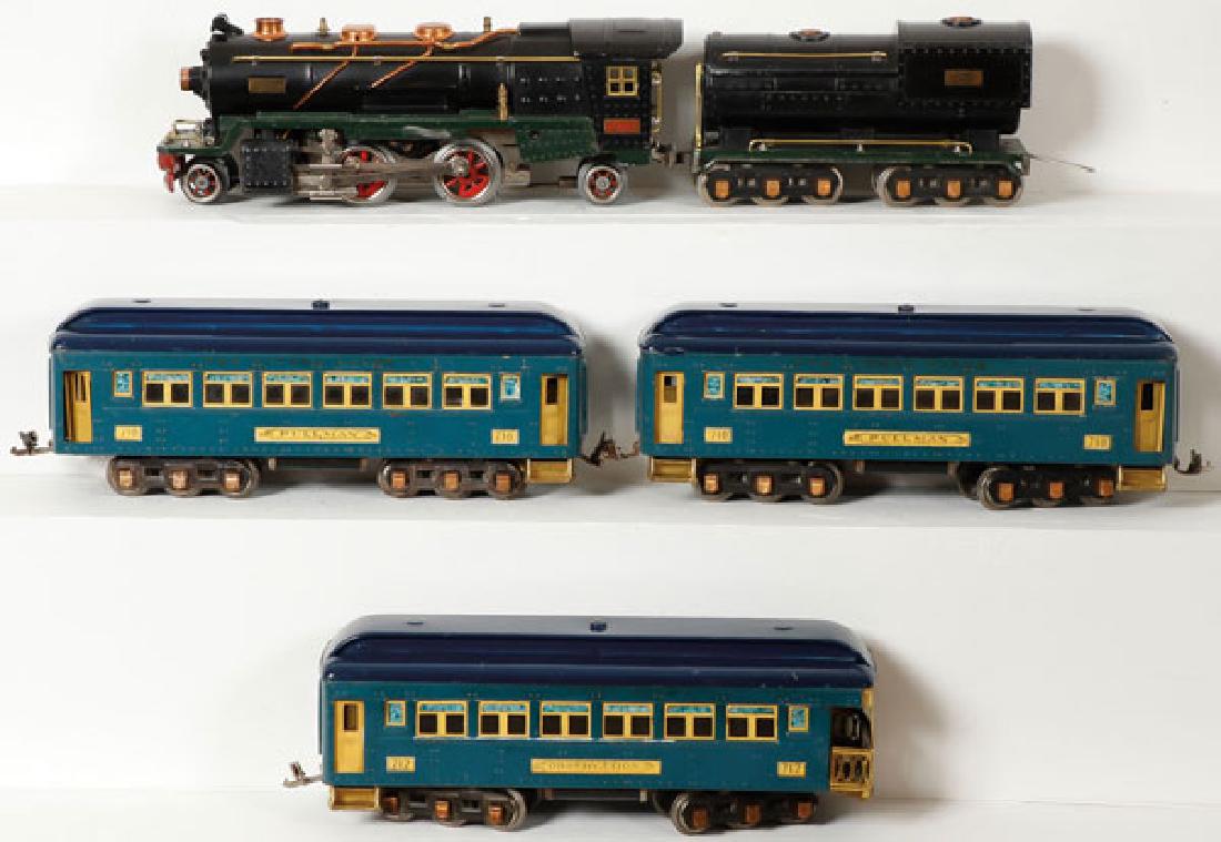 A GOOD LIONEL O GAUGE PASSENGER TRAIN SET (1 of 1)