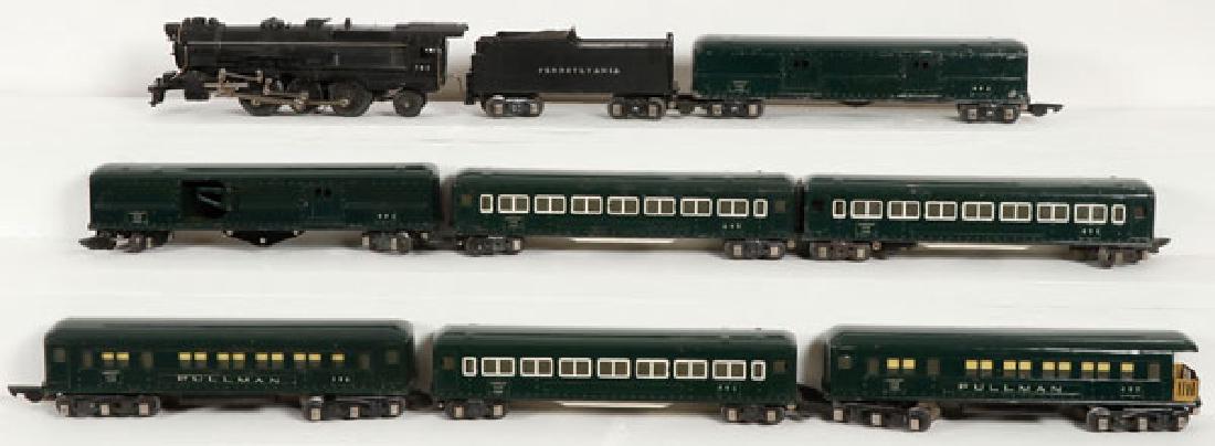 AN EIGHT PIECE GROUP OF AMERICAN FLYER HO GAUGE (1 of 1)