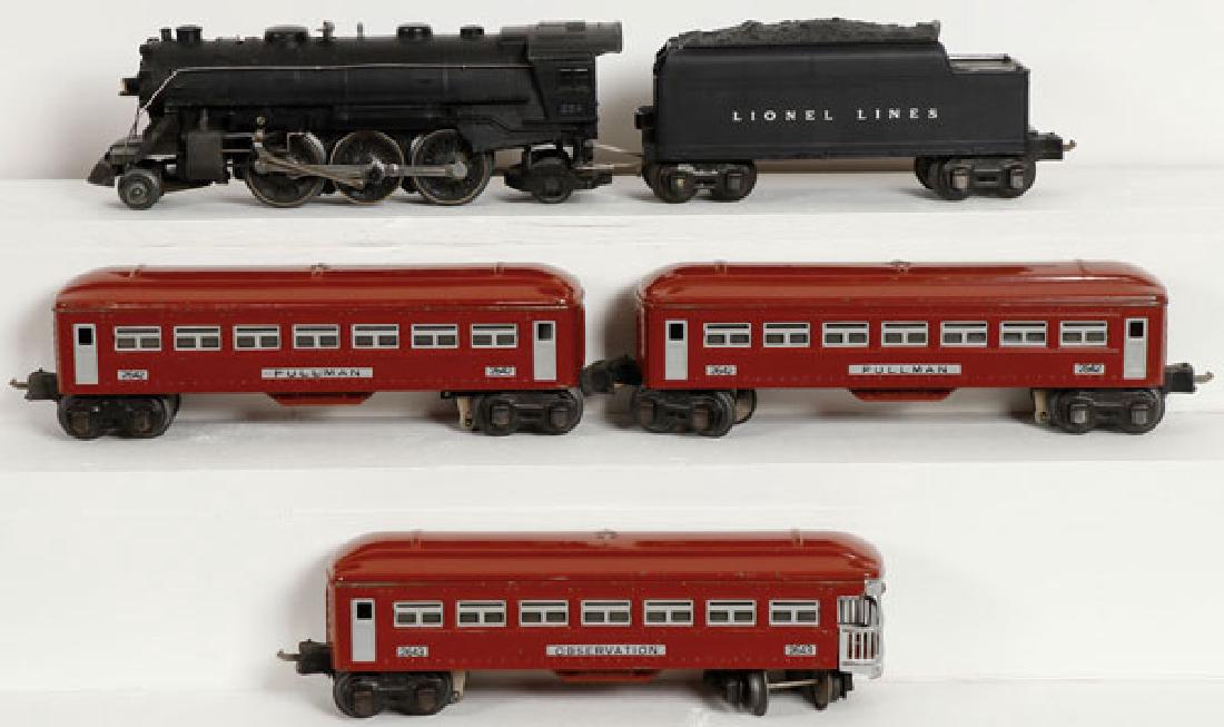 LIONEL O GAUGE PASSENGER SET, CIRCA 1943 (1 of 1)
