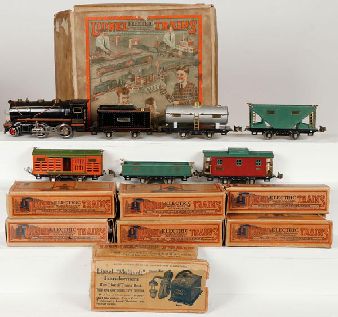 A LIONEL O GAUGE TRAIN SET, CIRCA 1927 Dec 07, 2017 Jackson's Auction in IA