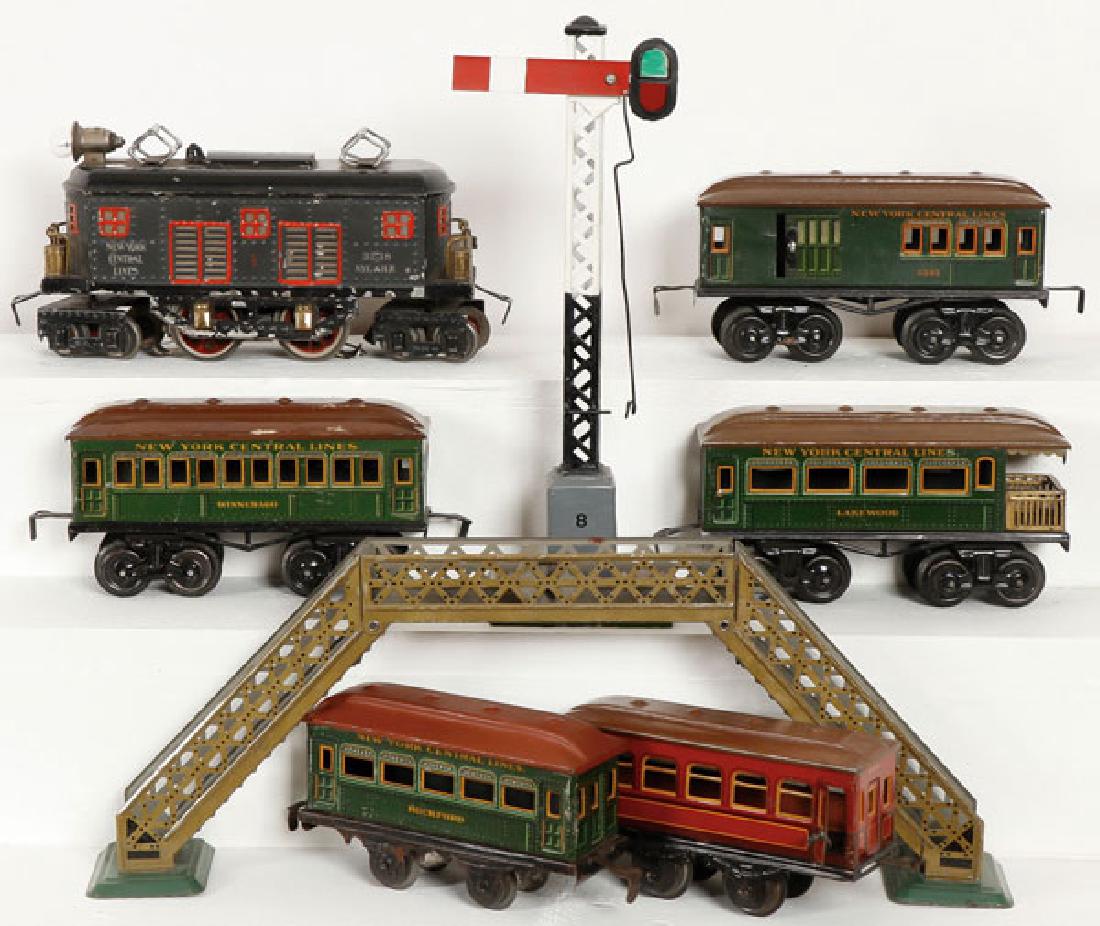 A BING SIX PIECE O GAUGE PASSENGER TRAIN SET (1 of 1)