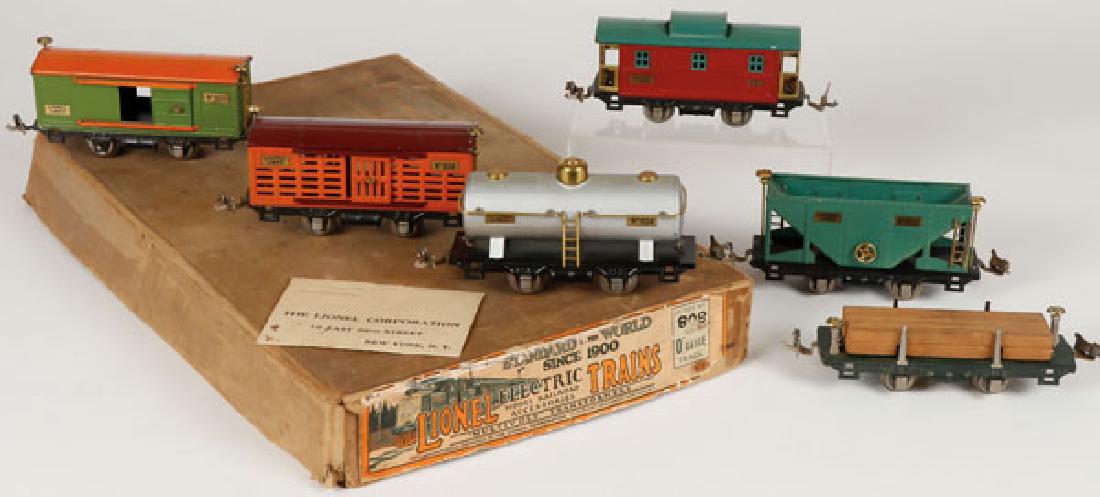 A LIONEL # 808 O GAUGE ELECTRIC TRAIN OUTFIT (1 of 1)