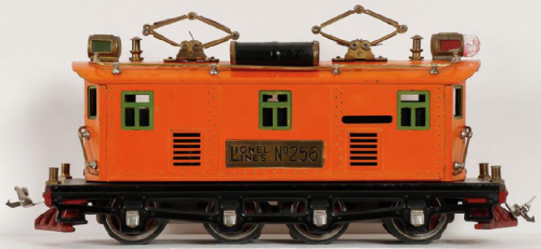 LIONEL O GAUGE ELECTRIC LOCOMOTIVE #256, PREWAR (1 of 6)