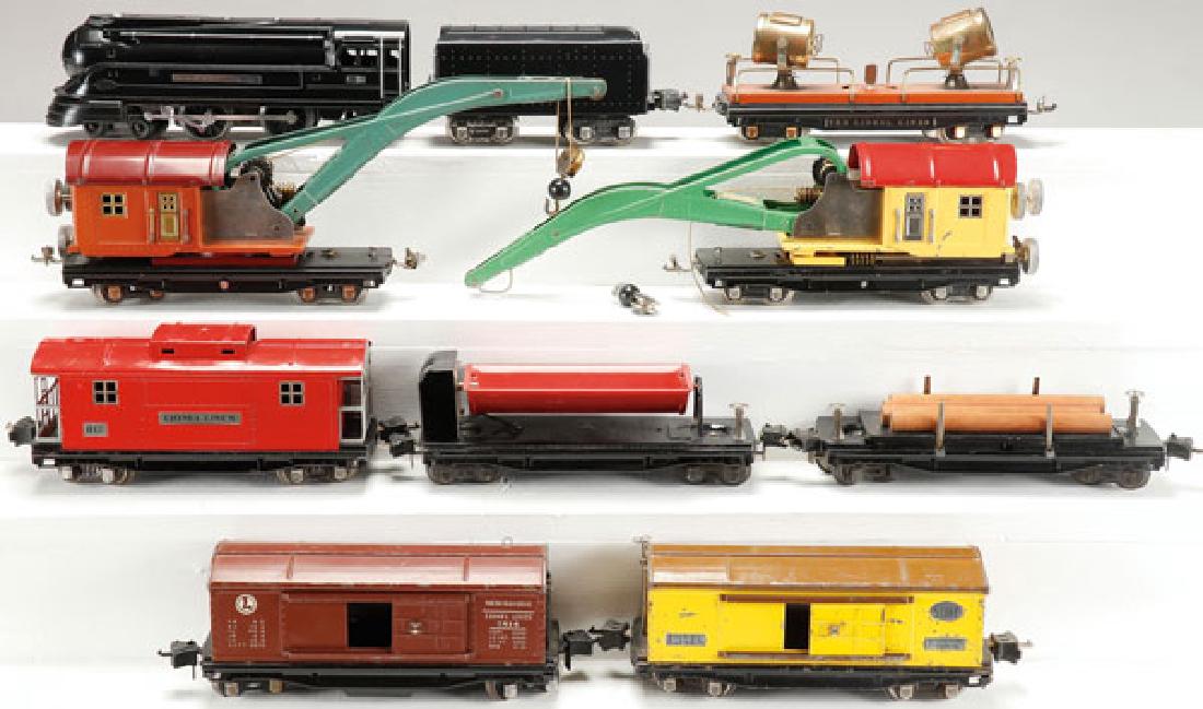 PIECE GROUP OF LIONEL TOY MODEL O GAUGE ENGINE (1 of 1)