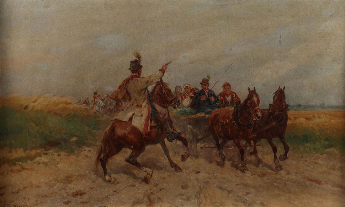 POLISH PAINTING ADAM SETKOWICZ (1876 -1945) (1 of 4)