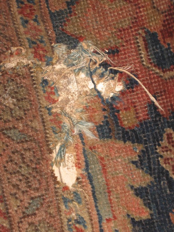 A PERSIAN SAROUK HANDMADE RUG circa 1900. 12 feet - 2