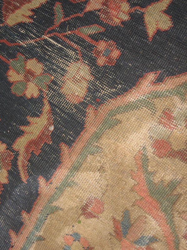 A PERSIAN SAROUK HANDMADE RUG circa 1900. 12 feet - 3