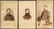 1914: CIVIL WAR CDV'S U.S. Colored Troop officers, a gr