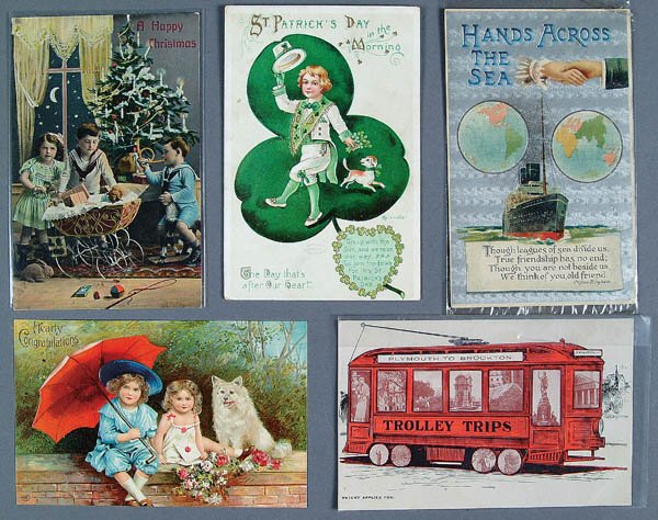 VINTAGE POSTCARDS: A good group of over 425 postc