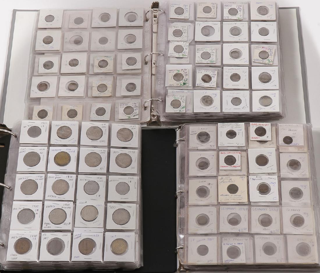 A LOT OF OVER 1800 FOREIGN COINAGE: A LOT OF OVER 1800 FOREIGN COINAGE. Comprising various different kinds of non-silver currency and commemorative specimens all from various different countries in various states of ungraded condit