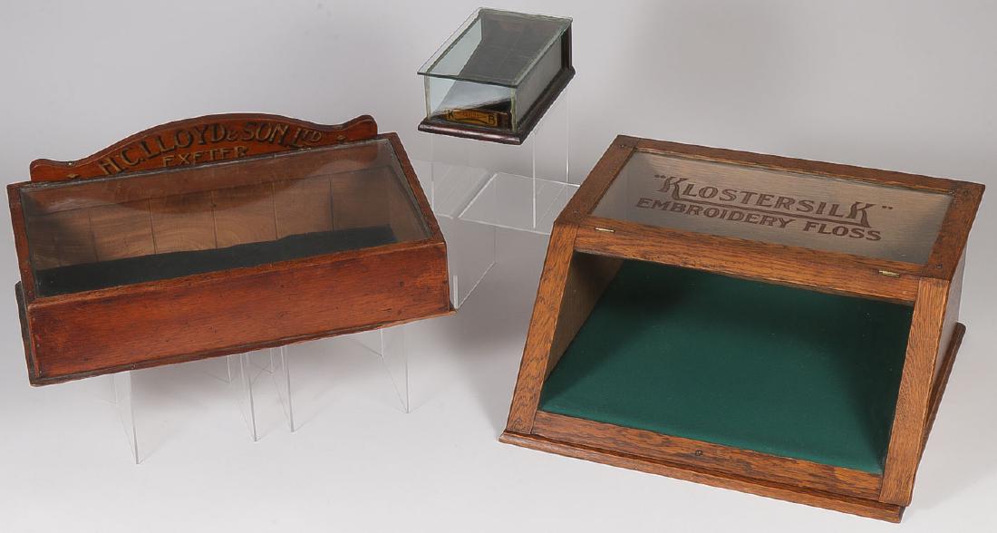 Three Vintage Countertop Display Cases May 29 2019 Jackson S