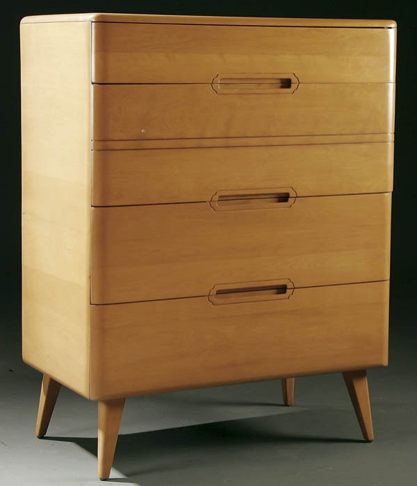 1293 A Heywood Wakefield Symphonic 4 Drawer Chest 1958 Nov 07