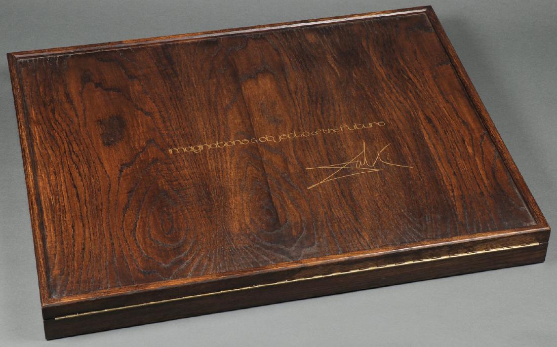 EXCEPTIONAL SALVADOR DALI COMPLETE SUITE, 1975-76: SALVADOR DALI (Spanish 1904-1989)COMPLETE SUITE: IMAGINATIONS AND OBJECTS OF THE FUTURE- 1975-76Drypoint etchings with lithograph, screenprint and collage on Japon PaperEach artist signed and number