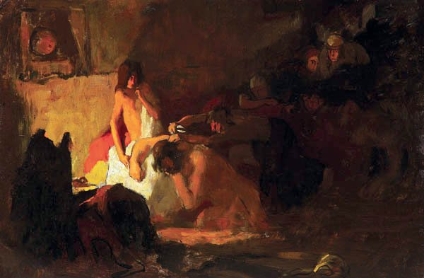 Austrian School (19th century) Mythological Scene