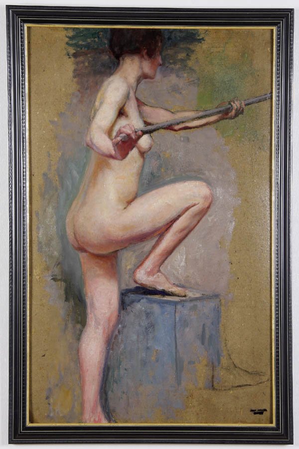 Jean Amedee Gilbert (French b. 1869) Female Nude