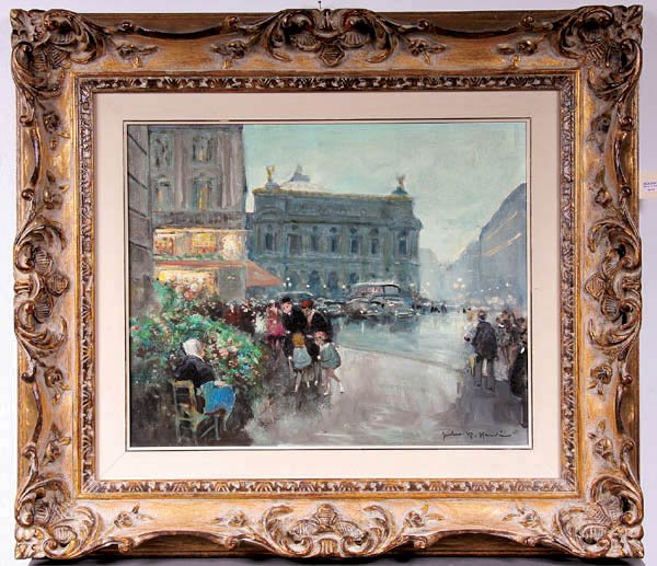Jules Rene Herve (French 1887-1981) Paris