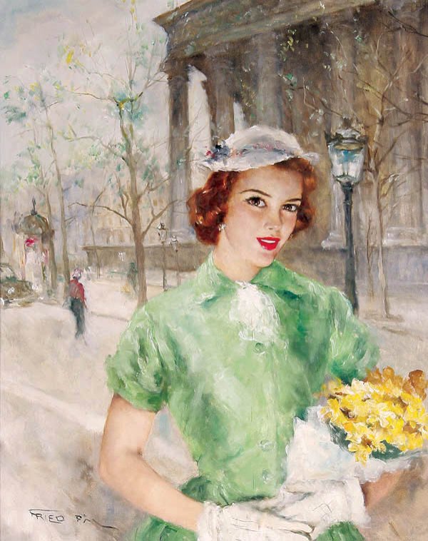 Pal Fried (Hungarian/ American 1893-1976) Carmen