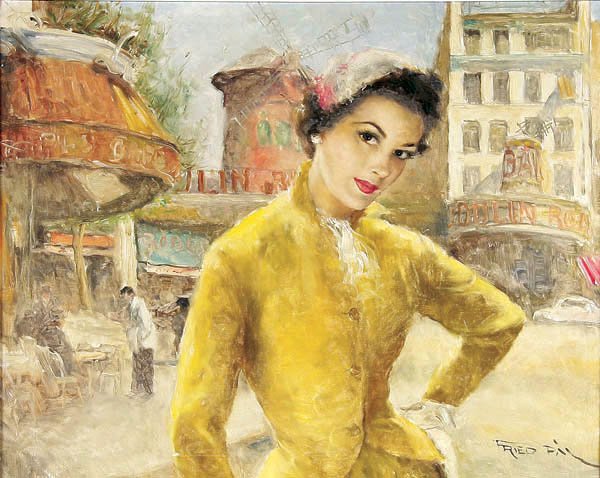 Pal Fried (Hungarian/ American 1893-1976) Carmen