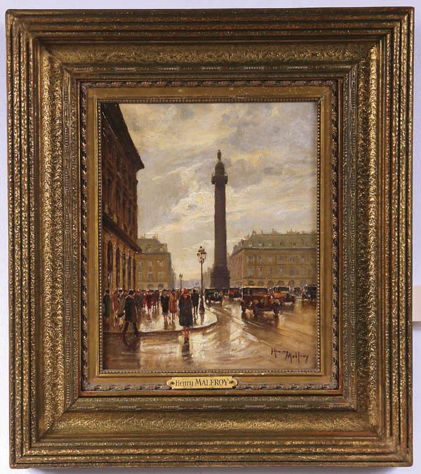 Henry Malfroy (French 1895-1944) Paris