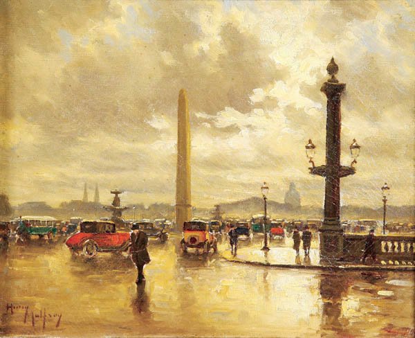 Henry Malfroy (French 1895-1944) Paris