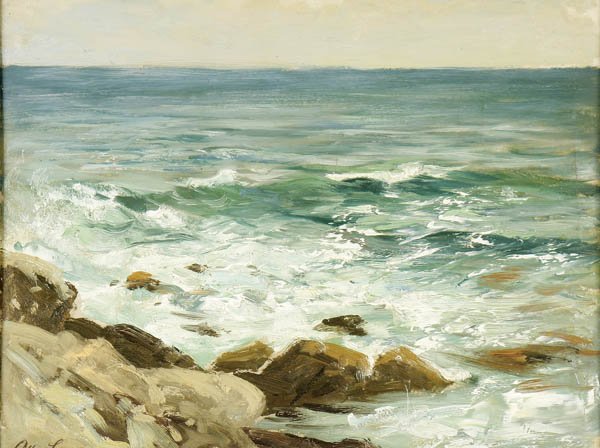 Otto-Friedrich Leu (German/Swiss 1855-1922) A Roc