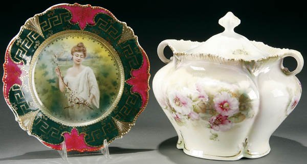 TWO R. S. PRUSSIA ITEMS, early 20th century, incl