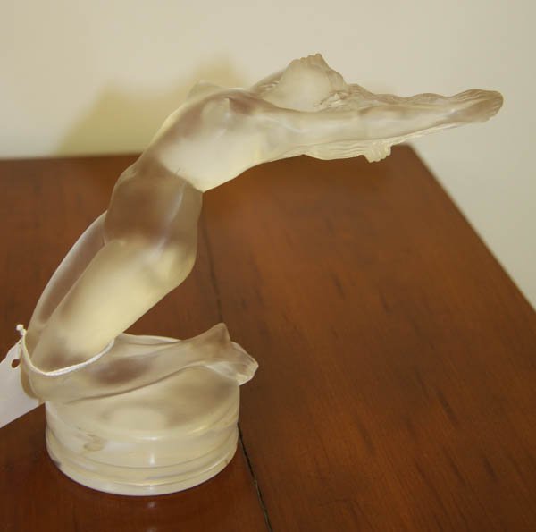 R. LALIQUE 'CHRYSIS' NUDE CAR MASCOT - 4
